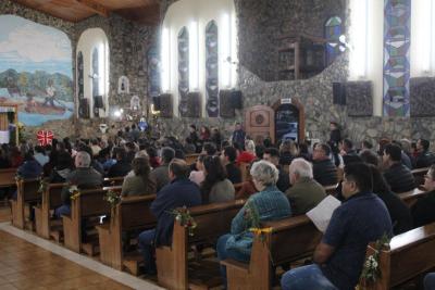 Missa dos romeiros abriu as celebraÃ§Ãµes das Santas Missas em Laranjeiras do Sul (12/10)
